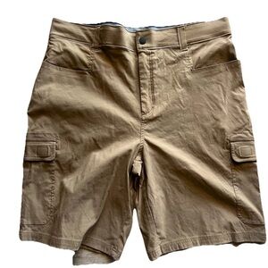 Orvis Voyager Tech Outdoor Soft Cargo Shorts Men's size 38 Hiking Fishing